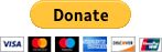 Donate button with images of credit cards